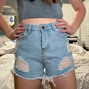 Jean shorts!